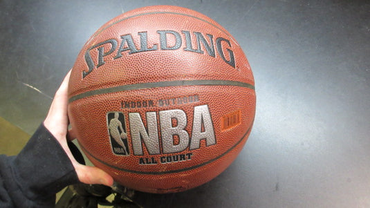 Used Spalding NBA All Court Basketball