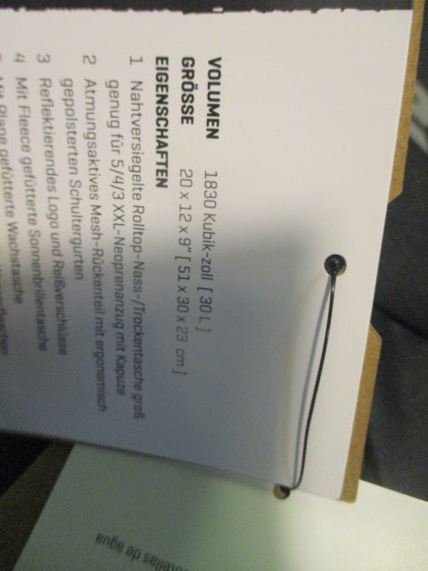 Load image into Gallery viewer, Dakine Mission Surf Wet/Dry Rolltop Backpack 30L
