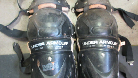 Used Under Armour UALG2-JRVS Catcher's Shin Guards Size Junior