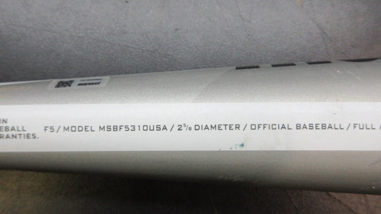 Used Marucci F5 28" -10 USA Alloy Baseball Bat