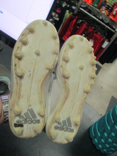Load image into Gallery viewer, Used Adidas Freak Size 3.5 Football Cleat White
