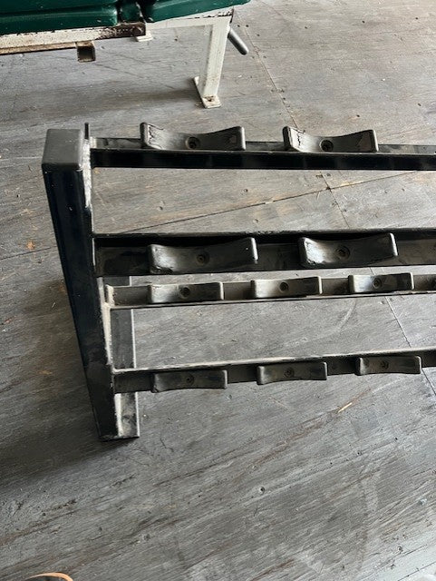 Load image into Gallery viewer, Used Black Commercial 2 Tier 8 Foot DUMBELL RACK (Dumbells not included)
