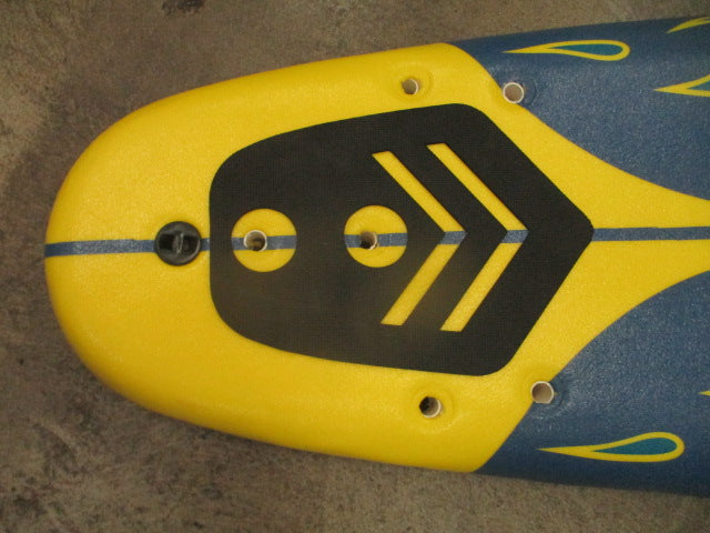 Load image into Gallery viewer, Used 6ft Foam Surfboard w/ Fins &amp; Leash
