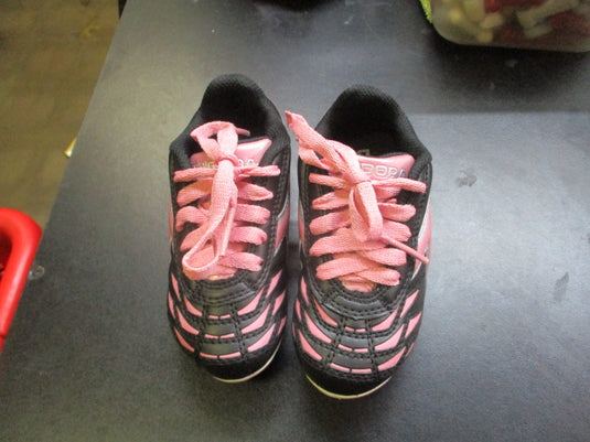 Diadora Pink & Black Socer Cleats Youth Size 9.5