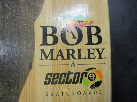 Used Sector 9 Bob Marley Longboard Deck (Has Cracks)