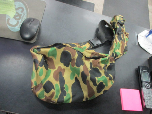 Used Camo Multi-Pouch Waist Pack