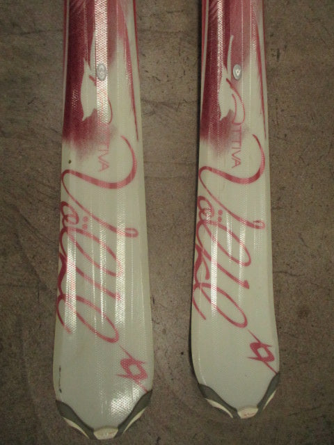 Used Volkl Attiva 154cm Skis w/ Marker Bindings