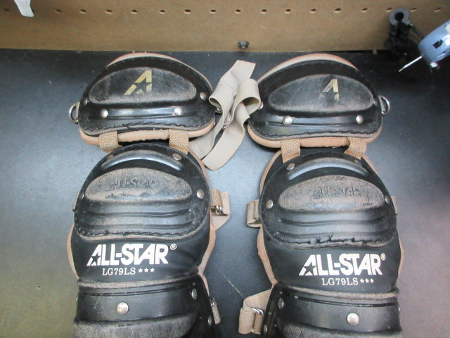 Load image into Gallery viewer, Used All-Star Catchers Shin Guards - Youth
