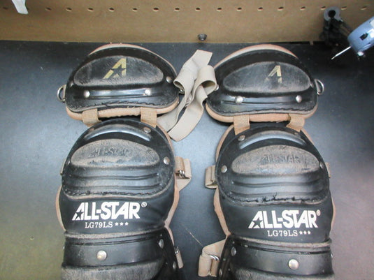 Used All-Star Catchers Shin Guards - Youth