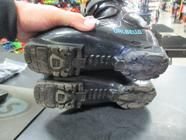Load image into Gallery viewer, Used Dalbello Green Gaia 2 Size 21.5 Downhill Skis Boots
