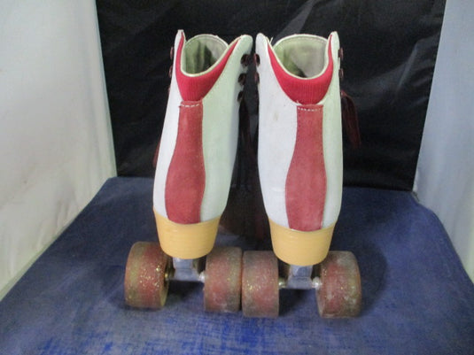 Used Candi Girl Carlin Quad Roller Skates Womens Size 7 - small smudges