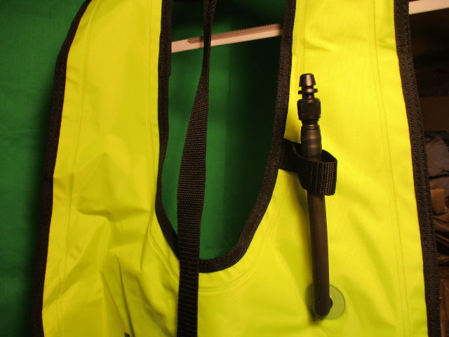 Load image into Gallery viewer, Used Deep Blue Gear Yellow Snorkel Vest Adult  Lifejacket
