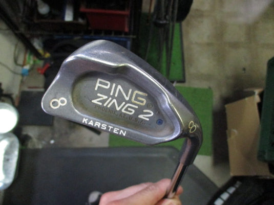 Used PING Zing 2 Blue Dot Right Hand 8 Iron
