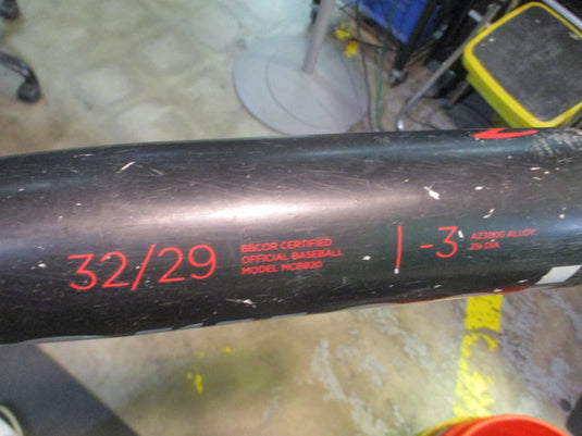 Used Marucci Black 2 (-3) 30" BBCOR Baseball Bat