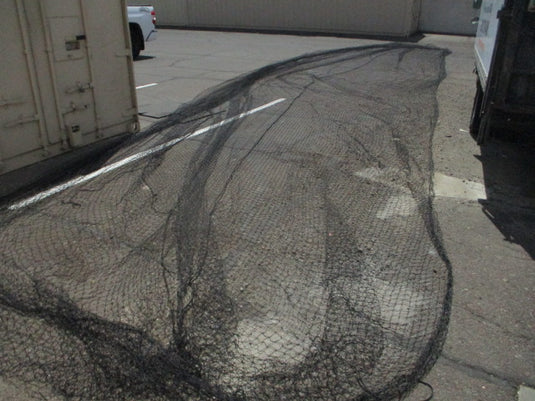 Used Jugs 55 ft Batting Cage Tunnel Net with Strike Zone Back Stop