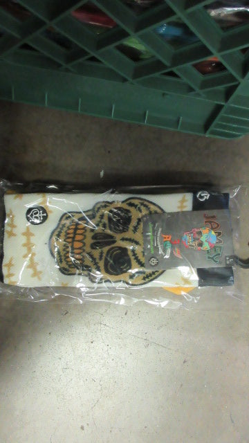 James Arthur Green Skull Long Socks - Size Large 9-12