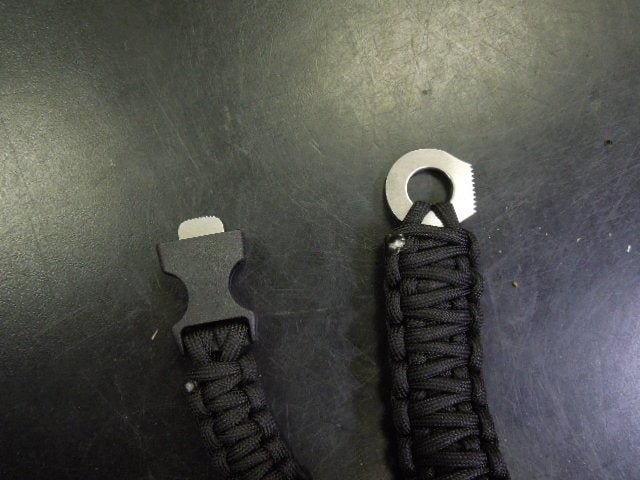 Load image into Gallery viewer, Used Paracord Survival Bracelet
