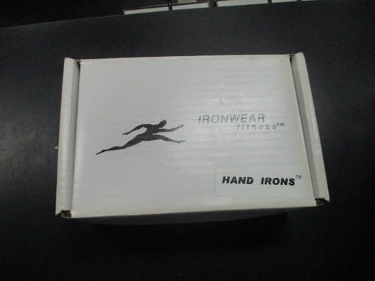 Used IronWear Fitness Hand Iron Wrist Weights 2 lb Pair (1 lb Each)