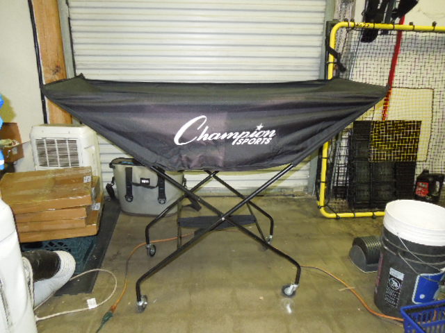 Load image into Gallery viewer, Used Champion Sports Collapsible Volleyball Cart
