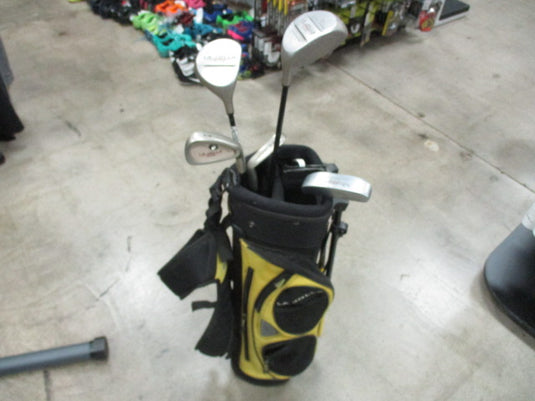 Used La Jolla Juniormetal 6 Piece Junior Golf Set With Bag