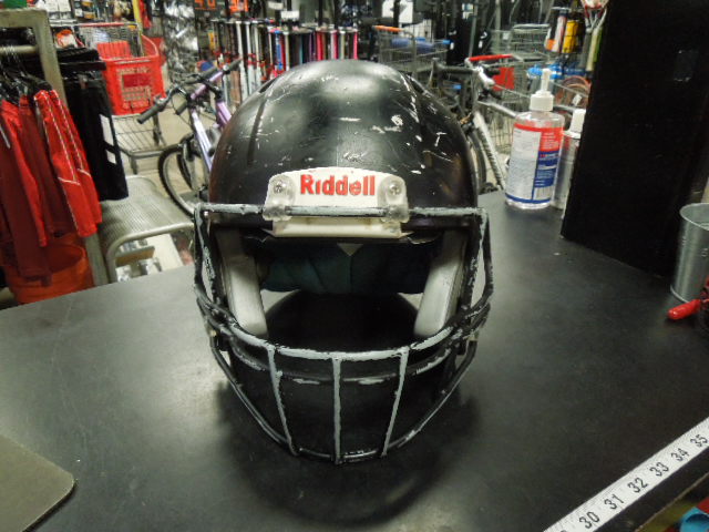 Load image into Gallery viewer, Used Riddell Victor Black Football Helmet 2023 Cert Size S/M
