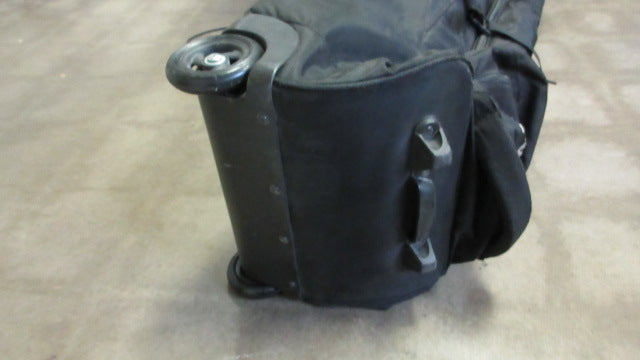 Load image into Gallery viewer, Used Callaway Golf Bag Travel Bag w/ Wheels - wear on corners &amp; cracked plastic
