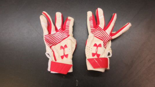 Used Under Armour Batting Gloves - Size Youth Medium