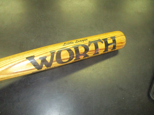 Used Worth Tennessee Thumper Team Line Wood Bat Model 500LLT 30 in 35 oz -0