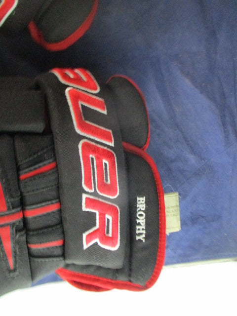 Used Bauer 4-Roll Pro 15" Senior Hockey Gloves