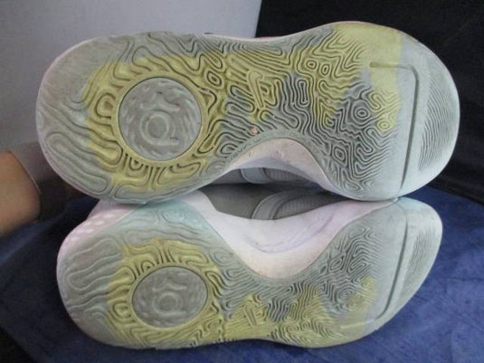 Used Nike KD Trey 5 X Wolf Grey Volt Basketball Shoes Size 7.5