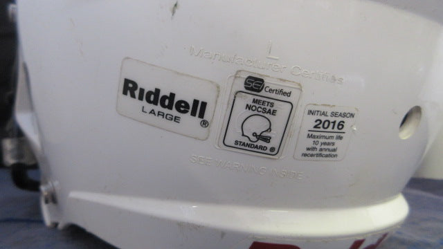 Load image into Gallery viewer, Used Riddell Victor Football Helmet Youth Size Large - Int. Sea. 2016
