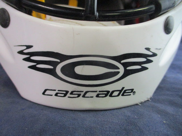Load image into Gallery viewer, Used Cascade CPX-R Lacrosse Helmet / Chinstrap - worn chinstrap
