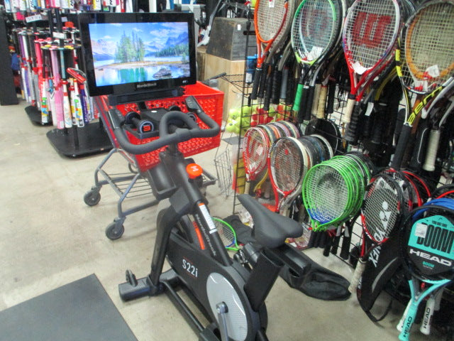 Load image into Gallery viewer, Used Nordictrack S22i Spin Bike With 22&quot; Screen
