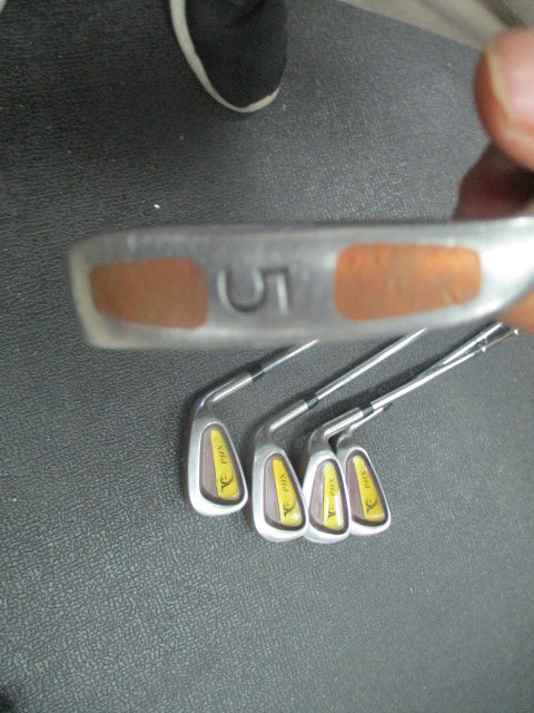 Used PHX Copper Stell Iron Set 3-9 , SW,PW -RH