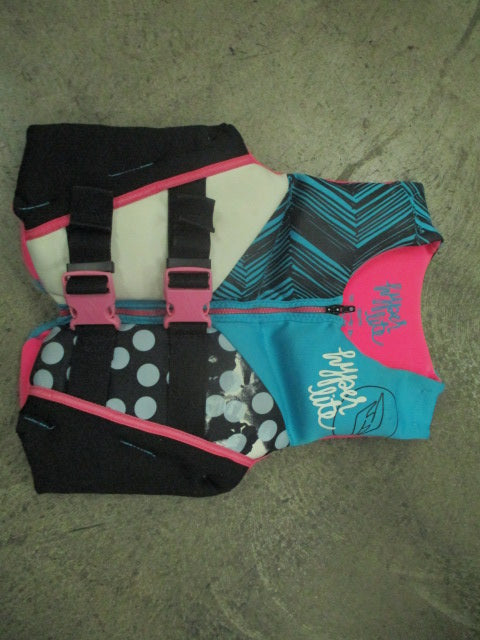 Used Hyperlite Girls Youth Life Vest Size 50-90lbs