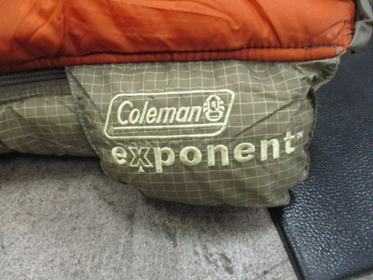 Used Coleman Exponent Summit Mummy 15F Sleeping Bag