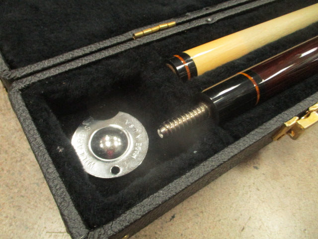 Load image into Gallery viewer, Used McDermott 2 Piece Pool Cue w/ Case
