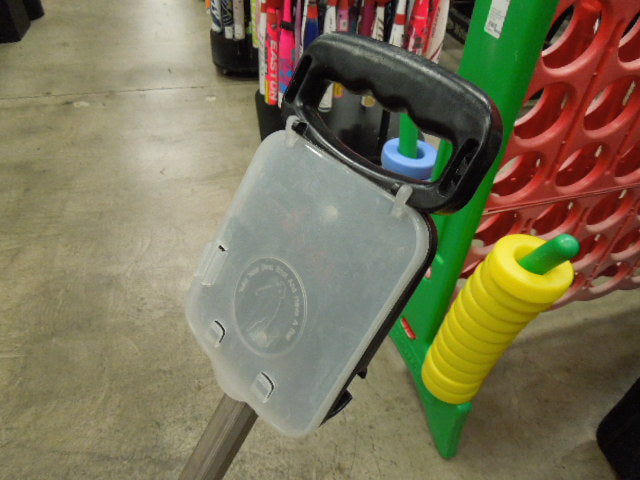 Load image into Gallery viewer, Used Up Right Push Golf Bag Rolling Caddy No Straps
