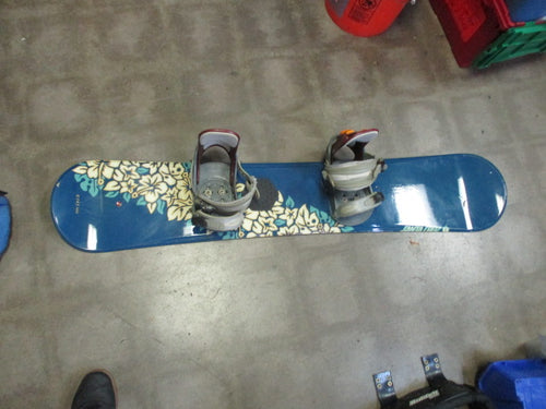 Used Santa Cruz C 143cm RSC Snowboard With Bindings