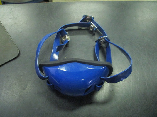 Used Battle Blue Football Chin Strap