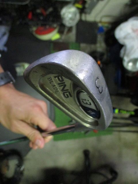 Used PING i3+ 8pc Blue Dot Right Hand Iron Set 3-9i and Wedge