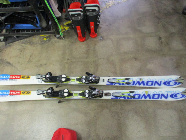 Load image into Gallery viewer, Used Salomon 160CM Pilot Skis With Salomon Bindings
