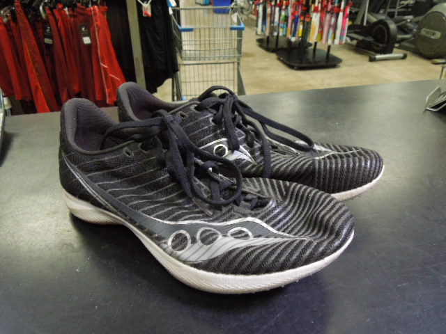 Load image into Gallery viewer, Used Saucony Velocity MP Track Spikes 9.5

