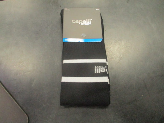 New Capelli Sport Black Soccer Socks Size Medium