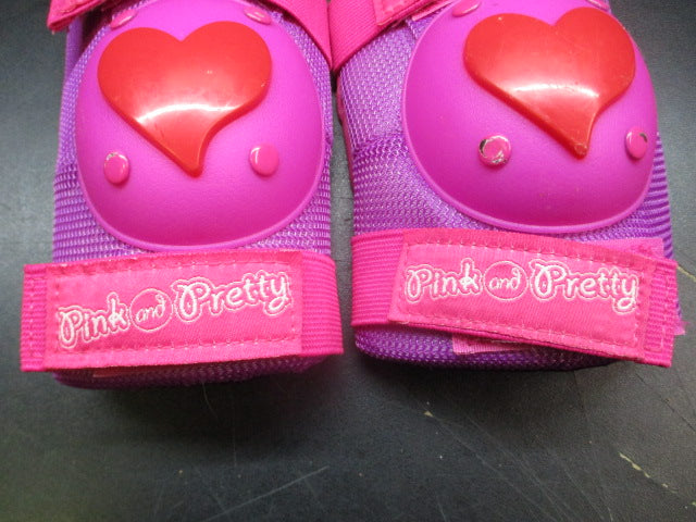 Load image into Gallery viewer, Used Z-Kids Pink &amp; Pretty Elbow Guards - Youth
