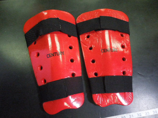 Load image into Gallery viewer, Used Century Student Sparring Shin Guards Size Adult M/L
