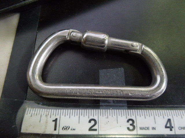 Load image into Gallery viewer, Used Knox 3.5" Quick Lock D Typ Carabiner 2500/50kg
