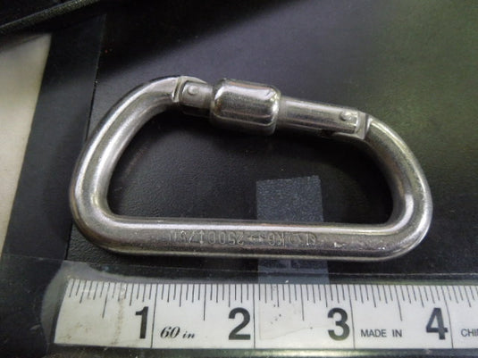 Used Knox 3.5" Quick Lock D Typ Carabiner 2500/50kg