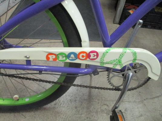 Used Electra PEACE 26" 3 Speed Ladies Bicycle Purple