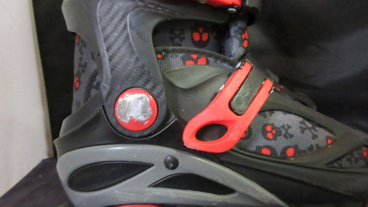 Used Roller Derby 2 in 1 Quad & Inline Skates Youth Size 3-6 - small wear